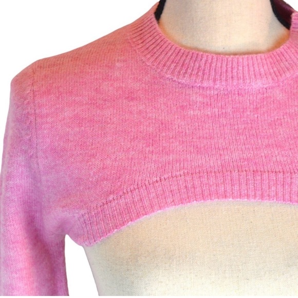 COTTON:ON Fluffy Shrug Sweater in Power Pink Marie - Picture 4 of 5